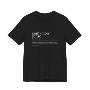common sense definition tee